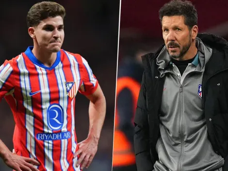 ¿Quiebre entre Julián y Simeone? Los rumores invaden al Atlético de Madrid