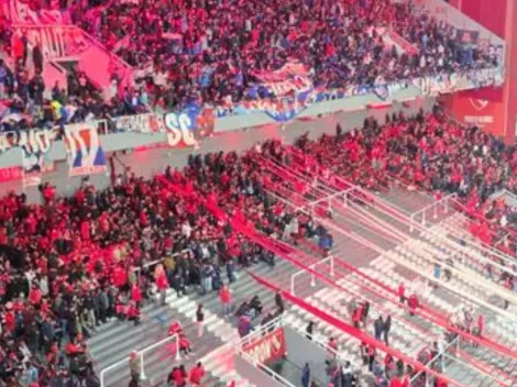 Debidos a los serios incidentes, se canceló el partido entre Independiente y la Universidad de Chile