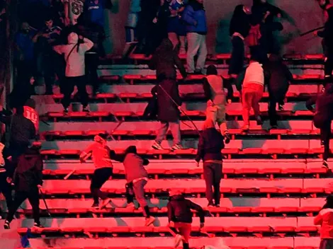 "Partido cancelado": el anuncio de Conmebol tras los graves incidentes en Independiente - U de Chile