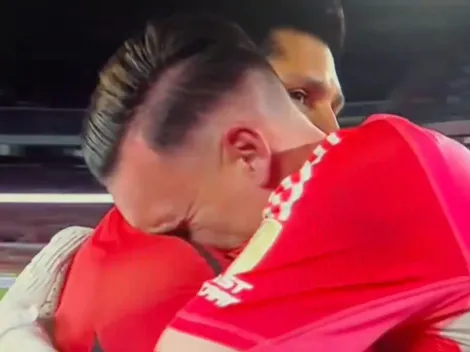 El llanto y el desahogo de Armani tras la clasificación de River en la Copa Libertadores: "Se pudo dar"