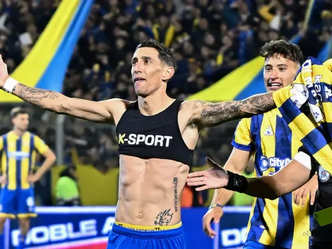 Con un golazo de tiro libre de Di María, Rosario Central le ganó a Newell’s y se quedó con el Clásico