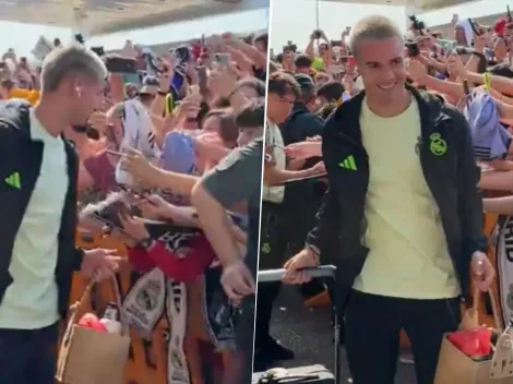 Furor por Mastantuono en la previa vs. Real Oviedo