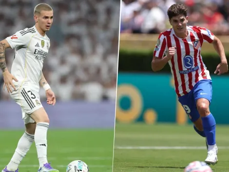 El Madrid de Mastantuono y el Atleti de Julián se disputan al mismo volante