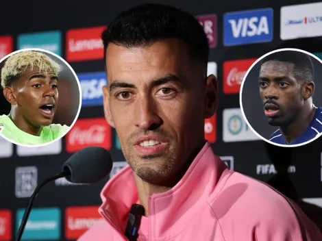 Sergio Busquets eligió entre Lamine Yamal y Ousmane Dembélé para el Balón de Oro: “Ojalá pueda”