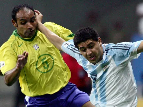 Riquelme a Paulo Da Silva: "Ni pinta de jugador tenés"