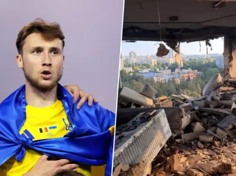 El desesperante momento de Sudakov luego de que un misil destrozara su casa