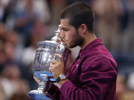 Carlos Alcaraz superó a Nadal y amplió la distancia con Federer y Djokovic en un imponente récord