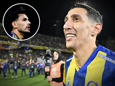 Di María calentó la previa de Rosario Central vs. Boca y le mandó un mensaje a Paredes: “Alguna patadita me va a dar”