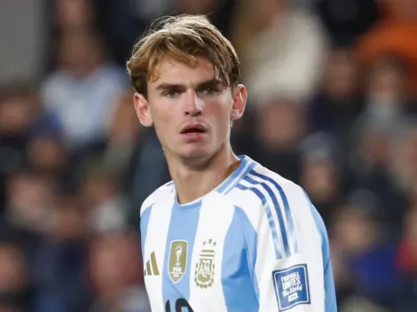 Nico Paz fue distinguido como el jugador joven del mes en la Serie A