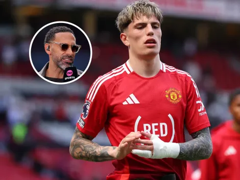 Rio Ferdinand tildó la salida de Garnacho del Manchester United como una demostración de autoridad: “Limpiar el plantel”