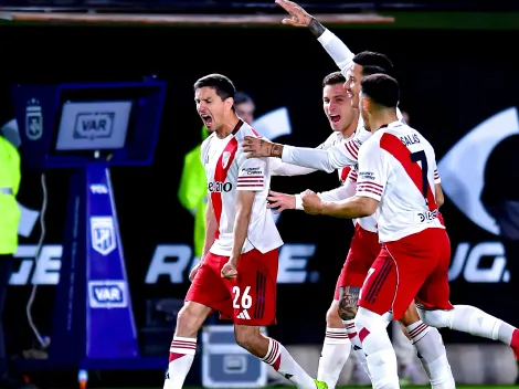 Con un hombre menos, River venció a Estudiantes en La Plata y llega afilado a la Copa Libertadores