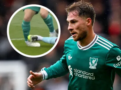 Mac Allister sorprende al Liverpool y reaparece tras la patada que recibió vs. Burnley