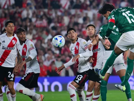 River sufrió y cayó ante Palmeiras pero quedó con vida para soñar con la clasificación en Brasil