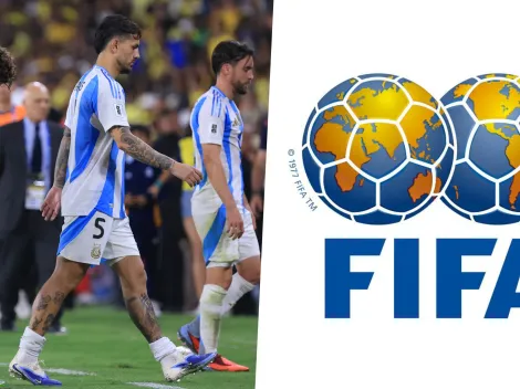 FIFA oficializó la caída de Argentina del Ranking de selecciones
