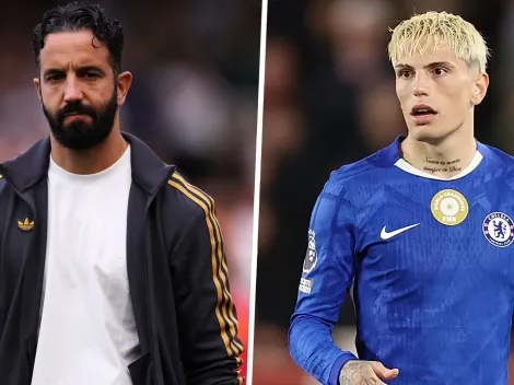 A 24hs de enfrentar a Chelsea, Rúben Amorim fue implacable sobre Garnacho: “No es nuestro jugador”