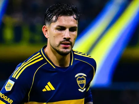 El gesto de Paredes al cuerpo técnico de Boca tras el descuento de Central Córdoba