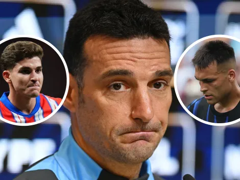 ¡Le sonó la alarma a Scaloni! Argentina, muy atrás en la tabla por la Bota de Oro