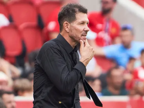 El video de Simeone pidiendo que no le pasen la pelota al delantero que puso en lugar de Julián