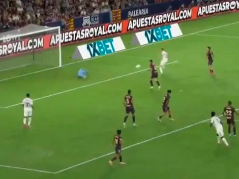 De no creer: el insólito gol errado de Franco Mastantuono abajo del arco en Real Madrid vs. Levante