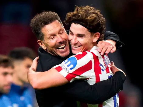 Simeone calificó el hat-trick de Julián Álvarez y su importancia en el equipo tras la polémica