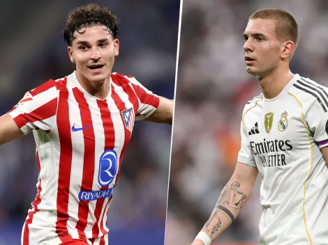 Atlético de Madrid vs. Real Madrid por LaLiga: formaciones, dónde ver y ¿juegan Julián Álvarez y Mastantuono?