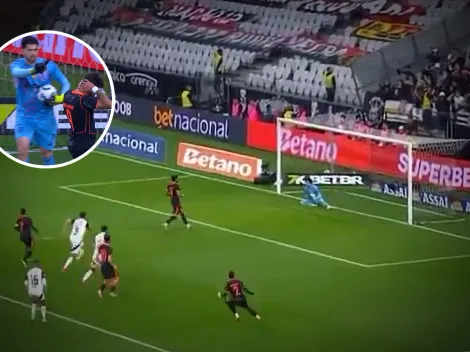 El show de Agustín Rossi en Flamengo: tapó un penal sentado, cargó a su rival y se acerca al récord de Armani