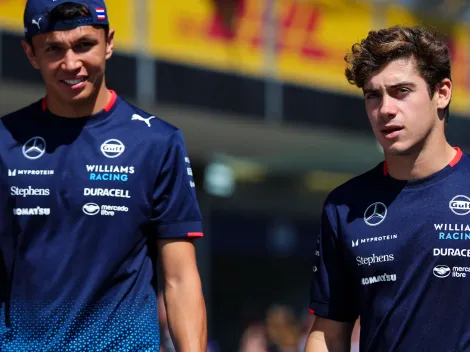 Tras arruinarle la carrera en Bakú, Albon podría beneficiar la permanencia de Colapinto en la F1
