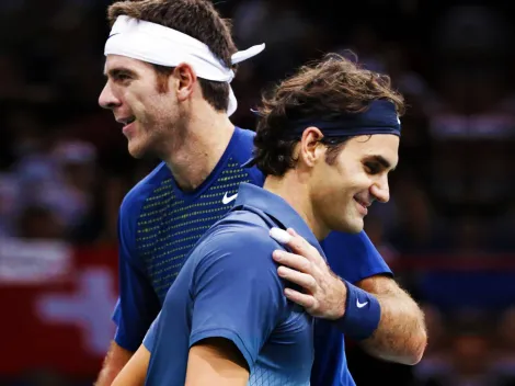 Del Potro y Federer frente a la chance de entrar en el Salón de la Fama, el grupo más prestigioso de la historia del tenis