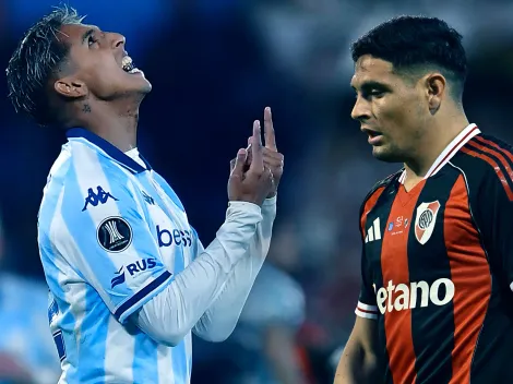 Se supo: qué se dijeron Almendra y Salas cuando terminó el partido entre River y Racing