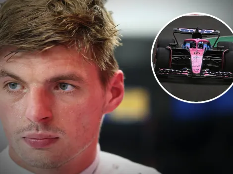 La reacción de Max Verstappen en pleno GP de Singapur ante la velocidad de uno de los Alpine: “¿Está en vuelta lenta?”