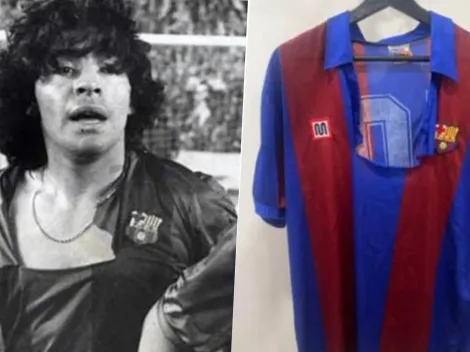 Subastarán la camiseta que usó Maradona en la batalla campal contra el Athletic de Bilbao