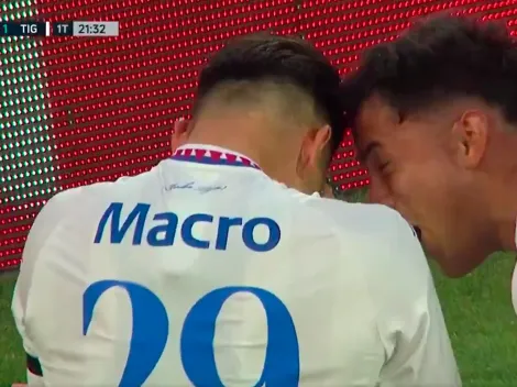 Nacho Russo le anotó a Tigre y le dedicó el gol a Miguel Ángel, su padre