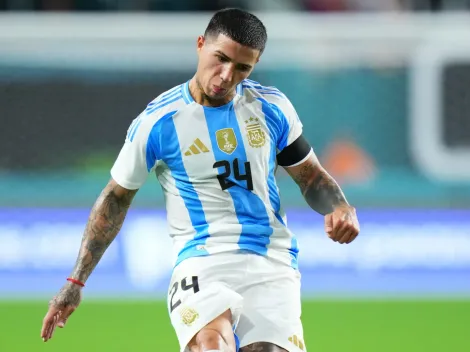 Enzo Fernández, desafectado de la concentración de la Selección