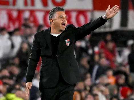 No se vio en la transmisión: Gallardo y una insólita reacción al gol de Sarmiento