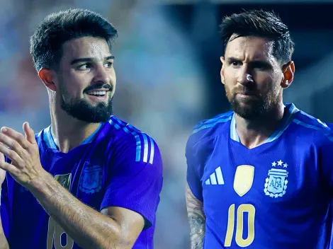 El Flaco López definió a Lionel Messi en una palabra tras su debut en la Selección Argentina