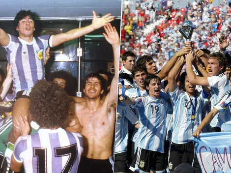 Todas las Finales que jugó la Selección Argentina en la historia del Mundial Sub 20