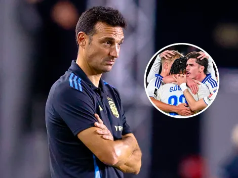 "Teléfono": el mensaje de Racing de Estrasburgo a Scaloni