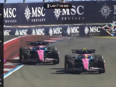 Colapinto desobedeció la orden de Alpine y sobrepasó a Gasly