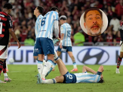 Racing no pudo con Flamengo: 10 minutos fatales de Marcos Rojo y un pie afuera de la Copa Libertadores