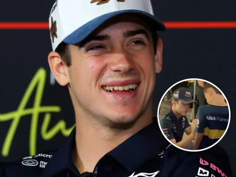 Llegó a más de 200,000 reproducciones: el gesto viral de Franco Colapinto al ver un nene con la camiseta de Boca en México