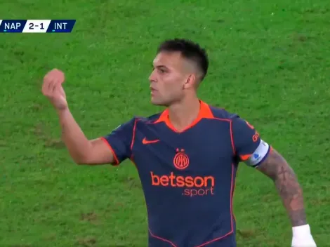 El fuerte cruce que tuvo Lautaro Martínez con Conte: "Cagón"