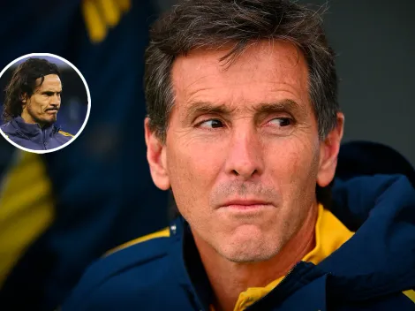 Edinson Cavani no llega al Superclásico y Claudio Úbeda empieza a definir la formación de Boca ante River