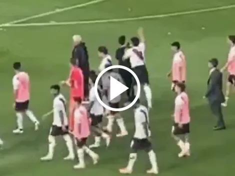 No se vio en TV: la agresión de Maxi Salas a un hincha de Boca luego de la derrota de River