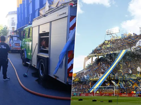 Fuego en La Bombonera: el insólito motivo por el que hubo un incendio horas después del Superclásico