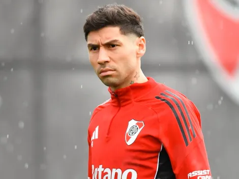 Montiel, otra baja de River para visitar a Vélez