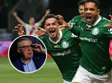 Fue figura contra River en la Copa Libertadores con Palmeiras y Ancelotti lo piensa para el Mundial: “Su nivel es muy alto”