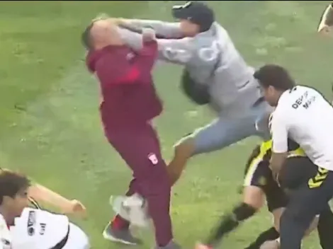 Piñas, gas pimienta y batalla campal: el escándalo tras el final de las semifinales de la Primera Nacional entre Deportivo Madryn y Morón