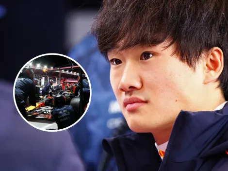 Insólito error: Red Bull admitió haber inflado mal los neumáticos de Tsunoda en la clasificación del GP de Las Vegas