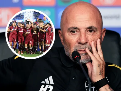 Jorge Sampaoli se desquitó con Lanús tras perder la Final de la Copa Sudamericana