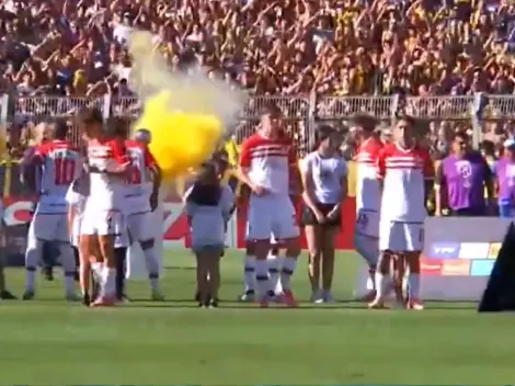 Los entretelones del pasillo de espaldas de Estudiantes a Rosario Central